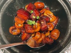 生态板栗红烧黑猪肉-觅唐MITONG(鸟巢店)