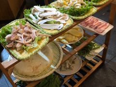 -有一锅·野生菌黑山羊腊排骨火锅(古城北门店)