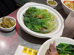 金蒜脆生菜-陈鹏鹏潮汕菜(宝安机场T3航站楼店)