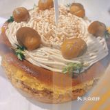网红栗子🌰蛋糕，一口秋天的味道🍃？？