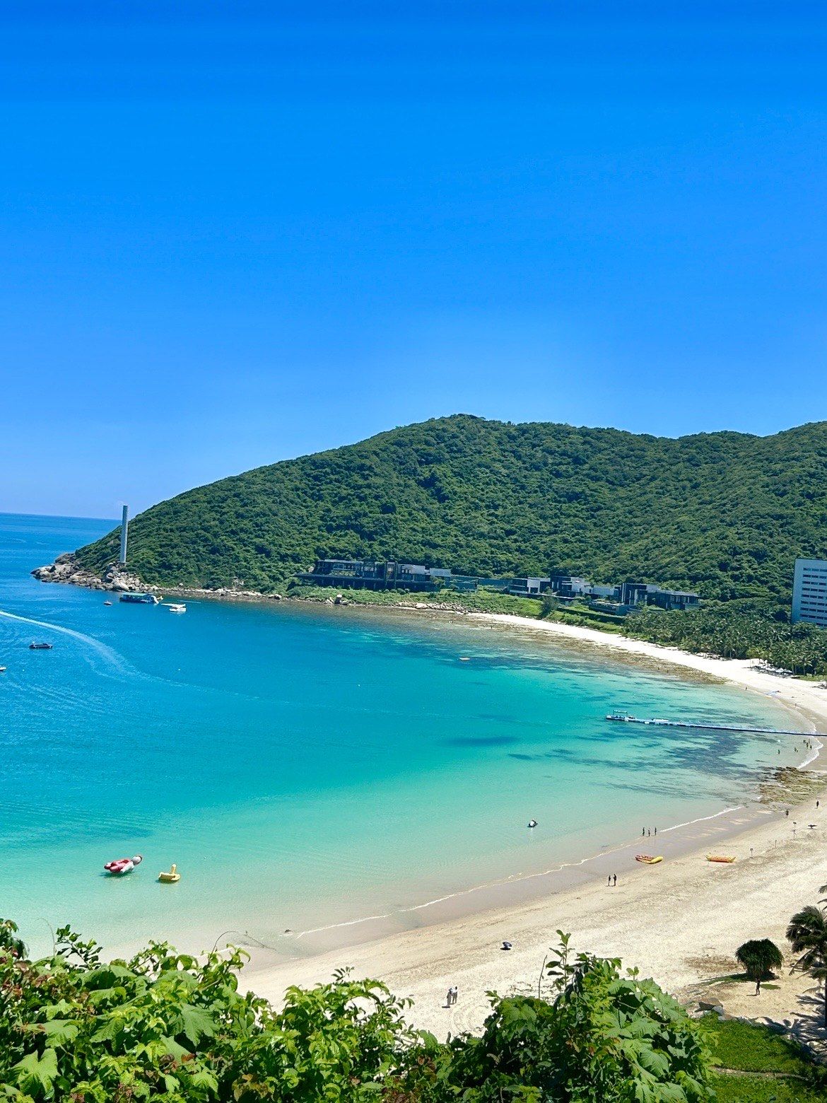 原始椰林,秋千和沙滩椅满足我对海岛的所有期待
太阳湾沙子的细腻