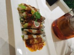 秋葵拌沙虫-黑明餐厅(白鹭洲店)
