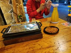 -路边摊小炉子烧烤