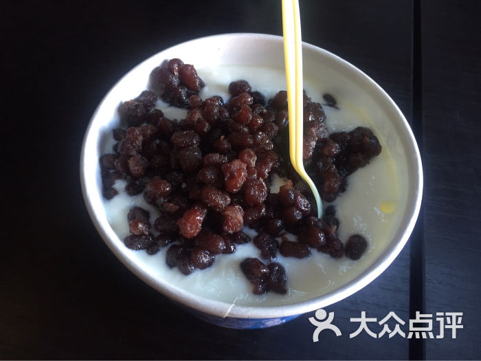 红豆芒果酸奶捞