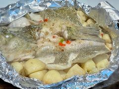 沙姜焗鲈鱼-至潮餐厅精致粤菜·活鲈鱼·走地鸡(珠江新城店)