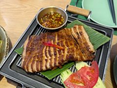炭烧猪颈肉-mango tree芒果树泰国餐厅(青岛万象城店)