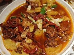 新疆大盘鸡-西域阿里马新疆菜·清真(桂花路店)