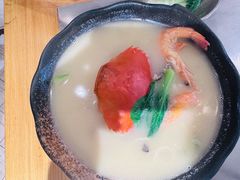 膏蟹汤面-十面欢腾·海鲜面·台式Bistro(长乐路店)