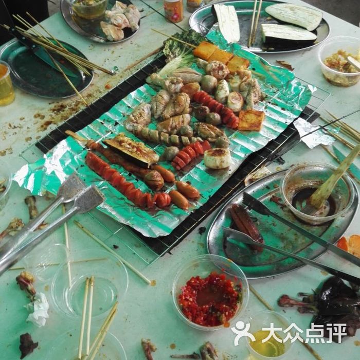 大夫山开心农庄野炊烧烤场