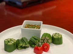 鲜椒秋葵-老宋家鱼馆(北滨路店)