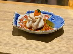 烟熏白子配鮟鱇鱼肝-旬怀石料理(嘉善老市店)