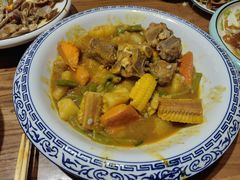-东来菜馆•手抓海鲜家常菜•海鲜锅贴(鸽子窝店)