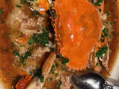 梭子蟹蒸肉饼-玫瑰厅上海菜(兴国路店)