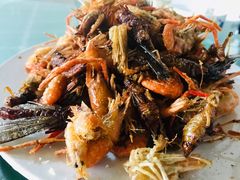 炸河虾-金台阶鱼馆(于桥水库店)