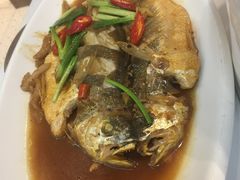 黄花鱼酱油水-阿里元老宋海鲜大排档(明发店)