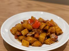 黑椒叉烧土豆丁-顺风汤馆·广府粤菜(江宸天街店)