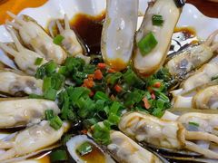 葱油蛏子-温州一家人美食(西木头市店)