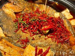 -探鱼·鲜青椒爽麻烤鱼(北京路天河城店)