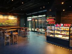 面包甜点陈列柜-星巴克(漕河泾2店)