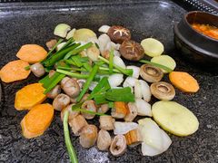 烤牛肠-韩阳王石板烤肉