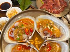 -围炉肉舍•炭烤活鳗•丹东海鲜烤肉(步行街店)