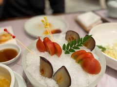 冻梨草莓番茄-喜鼎海胆水饺(平安金融中心店)