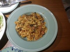 番茄蘑菇腌肉意面-JINNS锦时 steak&pizza(浸信会礼拜堂旧址店)
