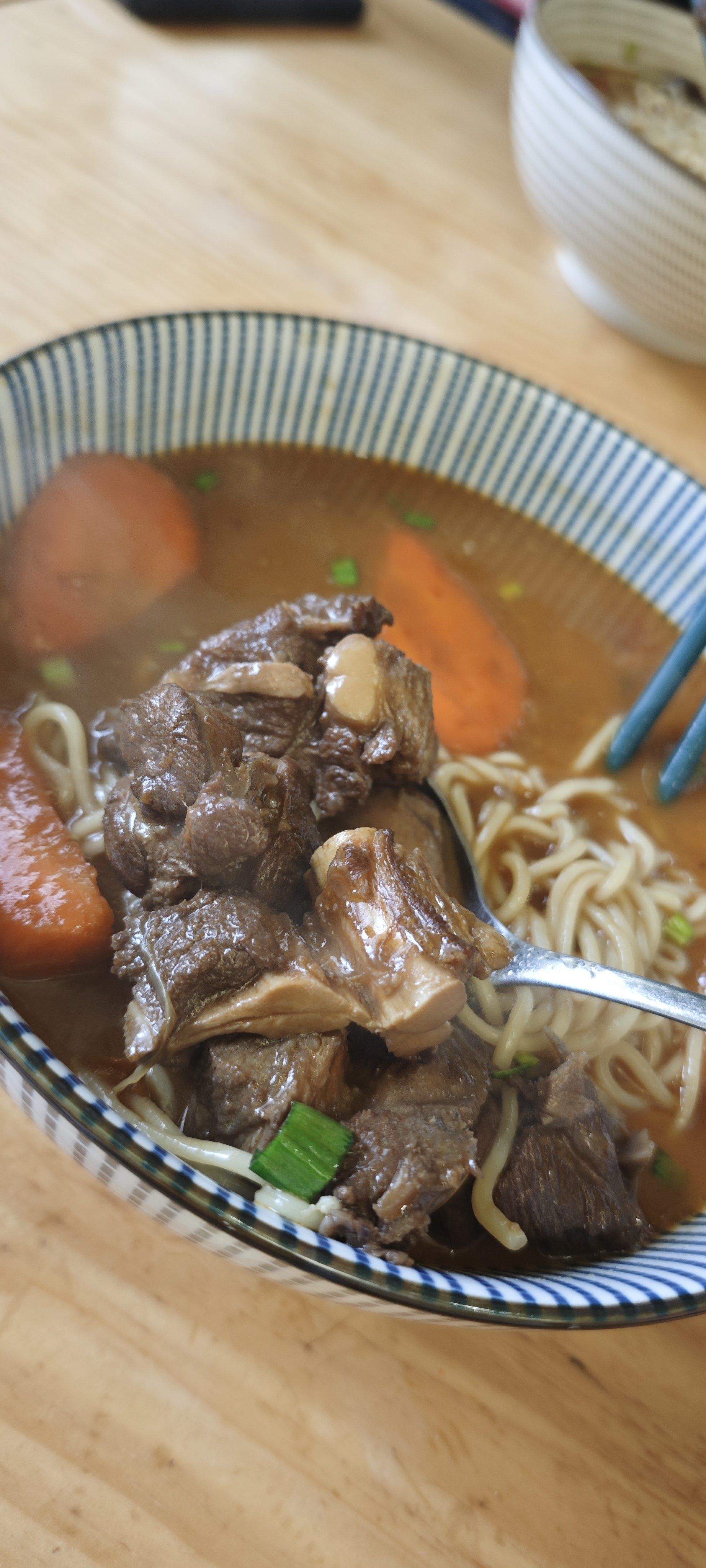 超赞的红烧羊肉面