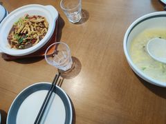 脆脆笋炒鲜肉-吕氏疙瘩汤•海鲜新鲁菜(江山南路店)