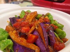 虎皮辣子烧茄子-撒拉花儿·新疆菜·清真(太阳宫店)