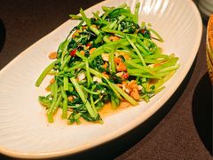 水豆豉炒茼蒿菜-山石榴·贵州菜(丰盛里店)
