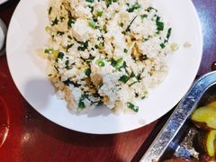 小葱豆腐-玫瑰红烤羊排(北新桥三条店)