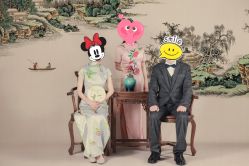 -时光纪亲子全家福照相馆(静安店母女写真父母纪念照)