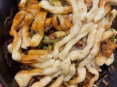 大公鸡粘卷子-华盛园卷子王农家菜水库鱼