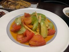 番茄笋干烩丝瓜-上名堂·鱼头好吃(体育场路店)