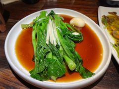 油淋脆菜心-绿茶餐厅(华贸购物中心店)