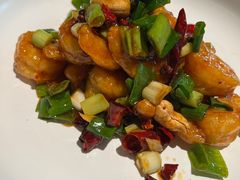 玫瑰宫保汁明虾-玫瑰厅上海菜(兴国路店)