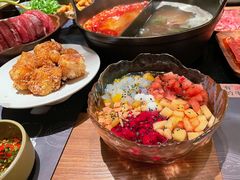 红糖糍粑-盡膳口福跷脚牛肉火锅(晶耀前滩店)