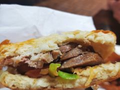 酥烧饼夹肘花肉-姚记炒肝店(簋街店)