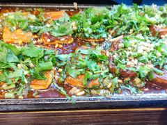 包浆豆腐-探鱼·鲜青椒爽麻烤鱼(银泰城店)