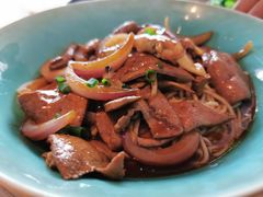 蛏蛤爆肝面-人间酒暖·Go blanc·烧鸟·深夜食堂(陆家嘴店)