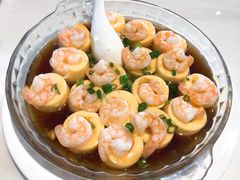 虾球酿豆腐-怡得观滇餐厅·地道昆明菜·1996(海埂大坝店)