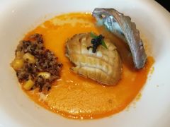 黑鱼籽虾汤蛋羹蒸鲜鲍-蟹榭·本帮江浙菜·蟹宴(五角场合生汇商场店)