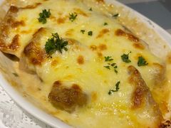 金枪鱼色拉酱烤芋头-BISTROFIORE美伊娜(伊犁南路店)