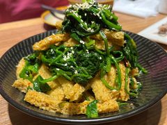 菠菜拌面筋-贯贯吉·清真餐厅(浙江中路店)