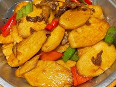 大盆口味山药-刘胖子家常菜·蹄花焖藕(中央花园店)