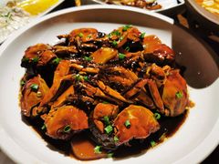 毛蟹炒年糕-金枝玉叶上海人家食府(三里河店)