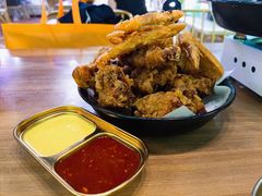 炸鸡配炸虾-HOTISLAND海鸡岛·韩国料理(江南西店)