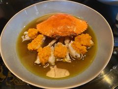 鸡油花雕蒸三门蟹-杭州西子湖四季酒店·金沙厅