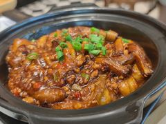 鱼香茄子煲-大树餐厅(万达创始店)